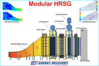 5T -130T Nhiệt thải HRSG Thu hồi nhiệt Máy tạo hơi nước Lò hơi ống nước