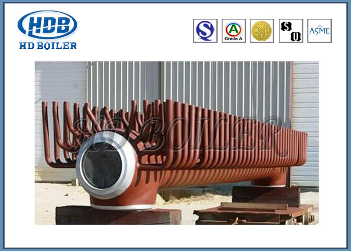 Tiêu đề lò hơi công nghiệp với ống hàn dọc tiêu chuẩn ASME